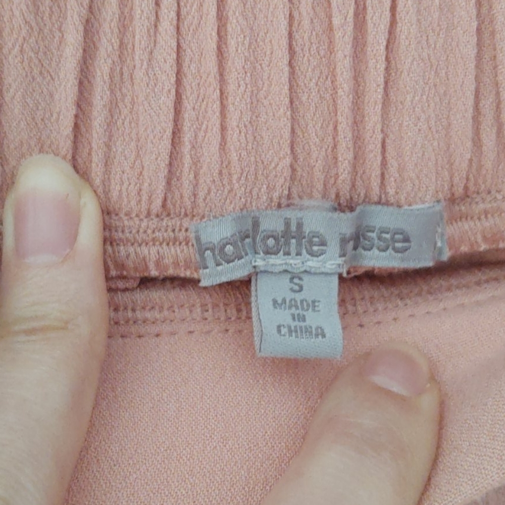 Pink Palazzo Pants - Picture 2 of 5